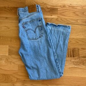 Levi's Ribcage Straight Ankle Jeans